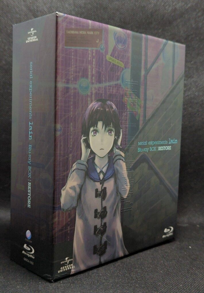 アニメBlu-ray serial experiments lain Blu-ray BOX RESTORE