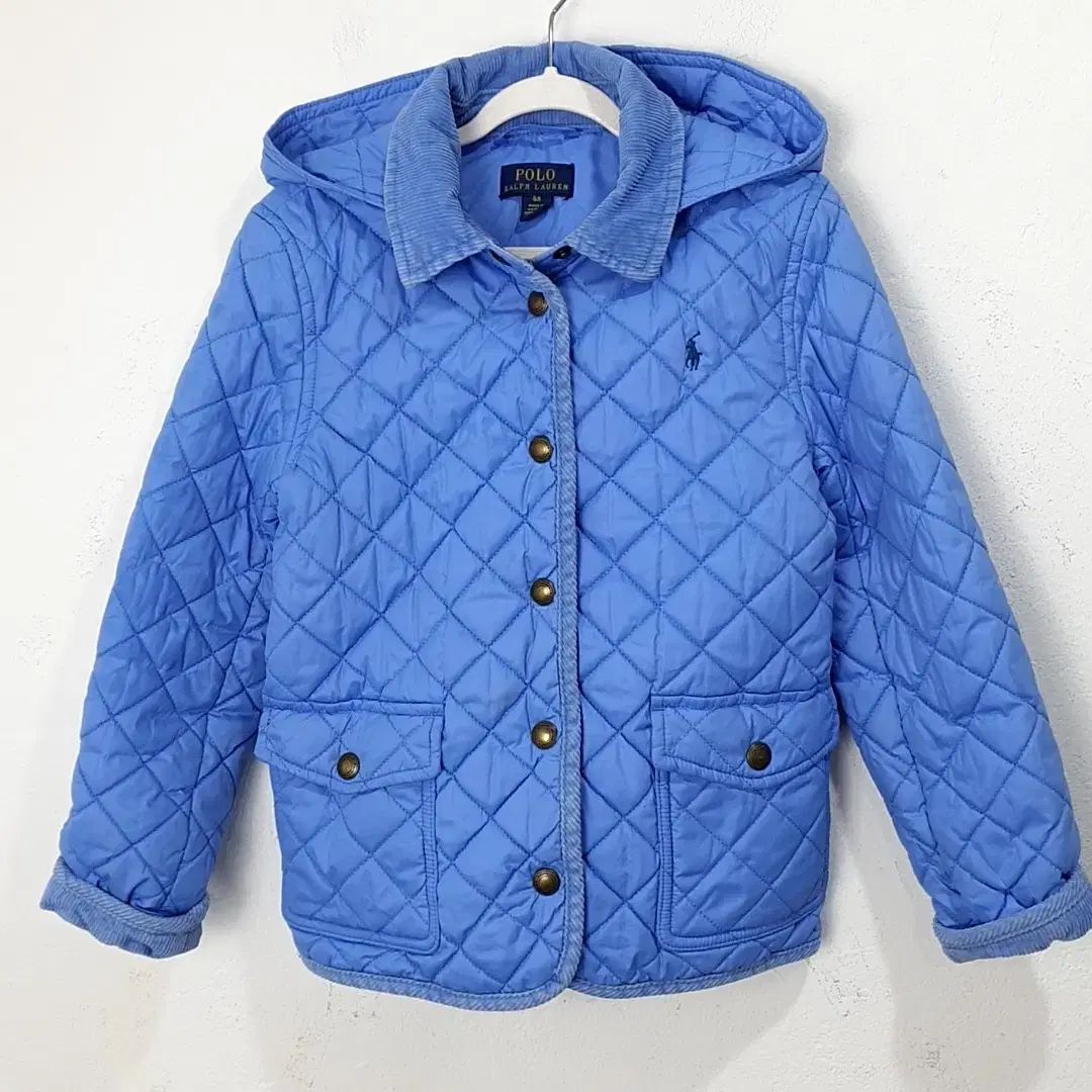 6 三 ポロ キルティングジャケット キッズ
