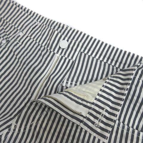 パーリーゲイツ PEARLY GATES ストライプ パンツ 薄手 グレー