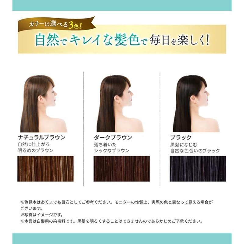 自然派clubサスティ 白髪用 利尻ヘアカラートリートメント ダーク