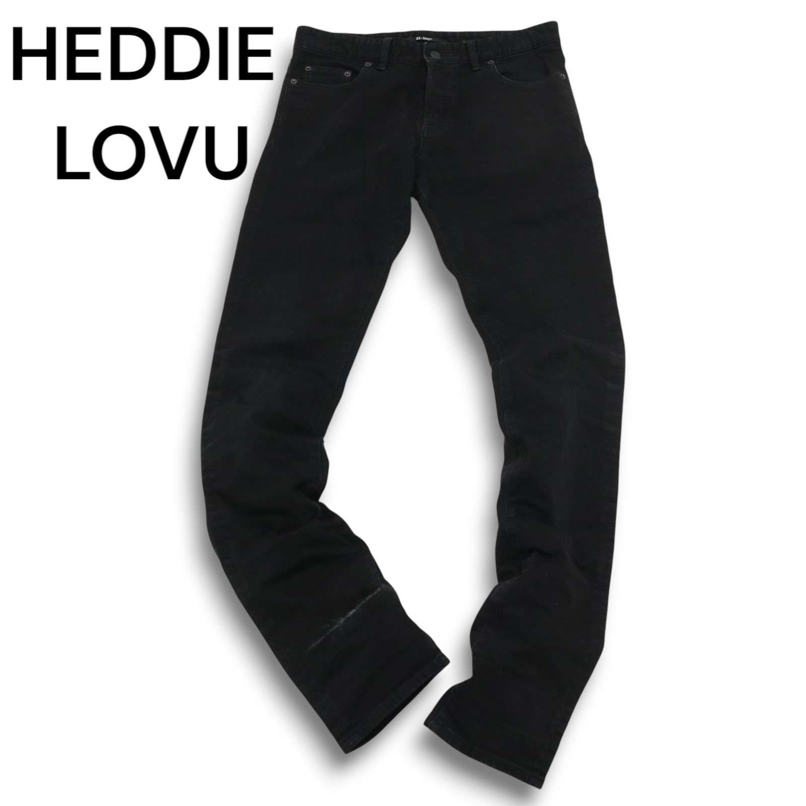 HEDDIE LOVU エディールーヴ 通年 ストレッチ スキニー ブラック