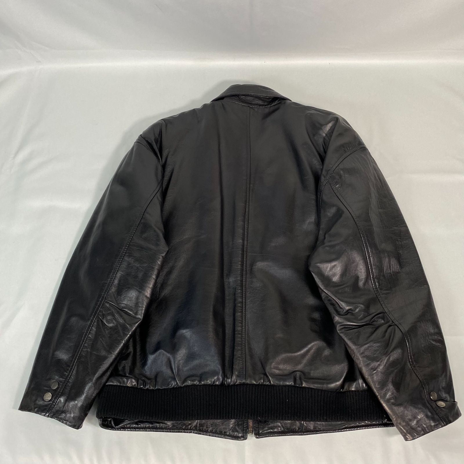 USA製 90s ヴィンテージ レザージャケット ブラック 大きい