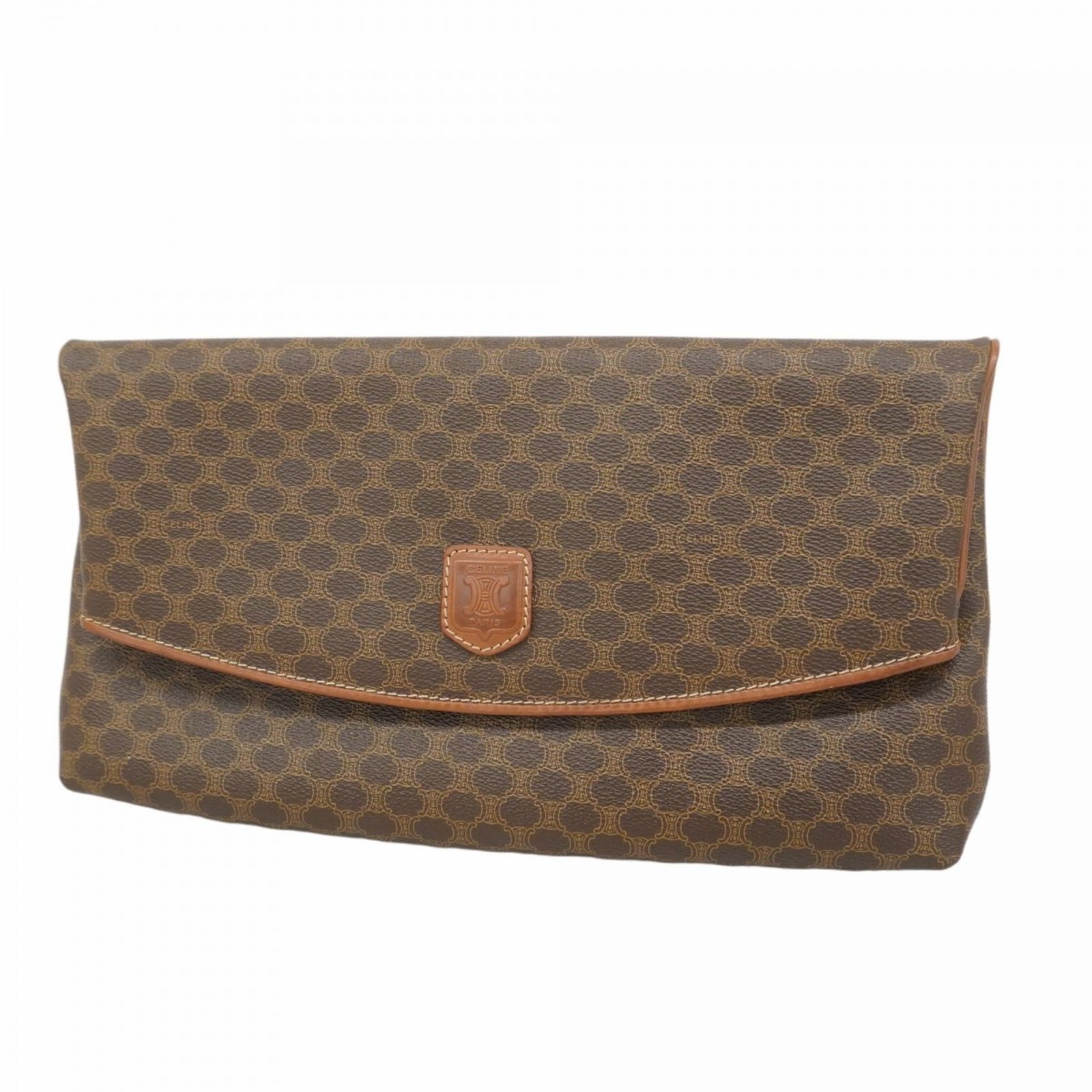 セリーヌ(Celine) セリーヌ クラッチバッグ マカダム ブラウン