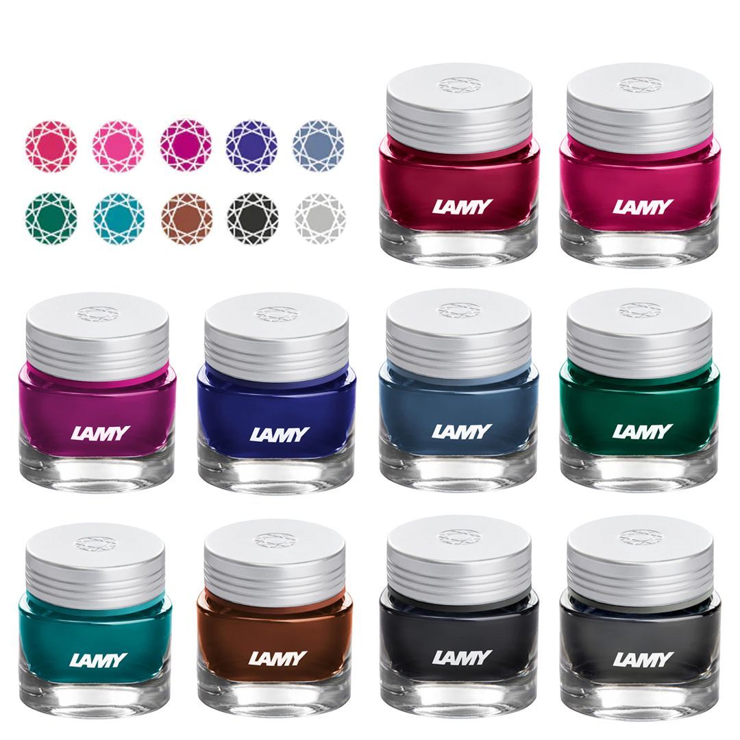 【10％off】LAMY ラミー　クリスタルインク30ｍｌ　全10色　ボトルインク　LT53