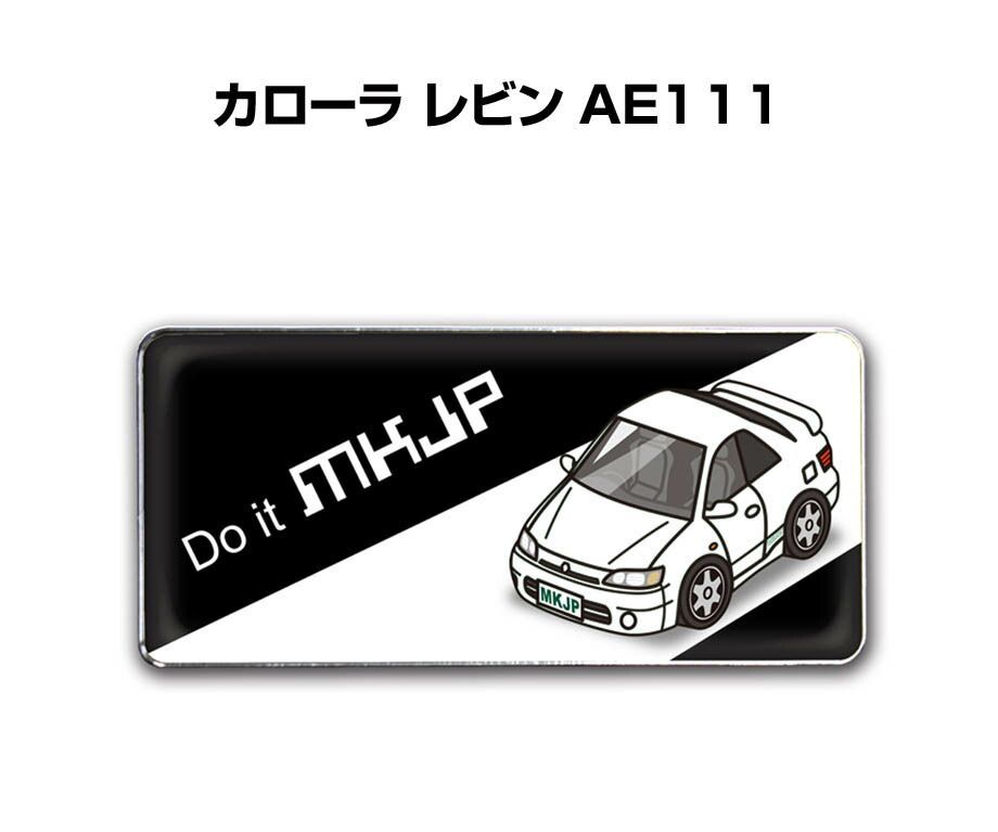 エンブレム 2個入 トヨタ カローラ レビン AE111 - メルカリ