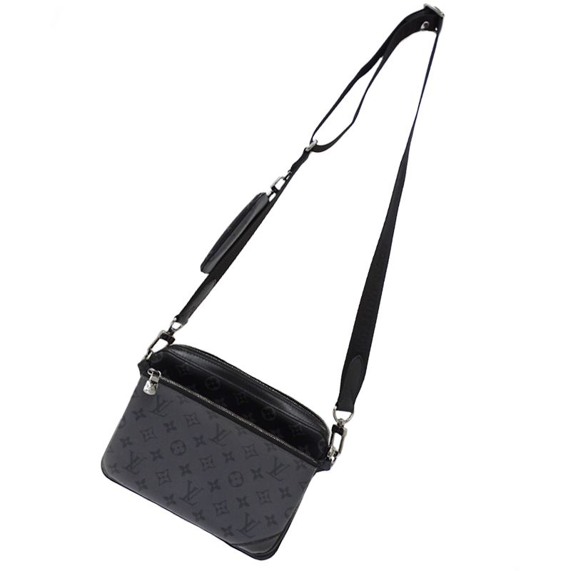 【美品】ルイヴィトン　モノグラムエクリプス　ショルダーバッグ　ブラック　621 LOUIS VUITTON ルイヴィトン モノグラム ショルダーバッグ 【美品