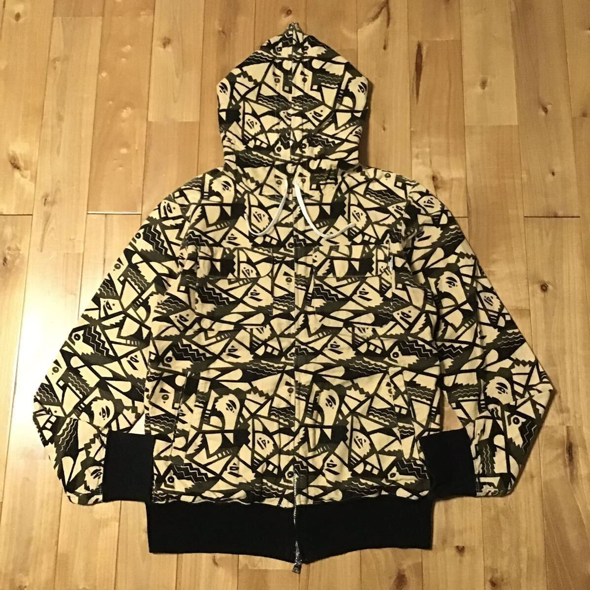 ☆青山限定☆ BAPE camo フルジップ パーカー Sサイズ a bathing ape  