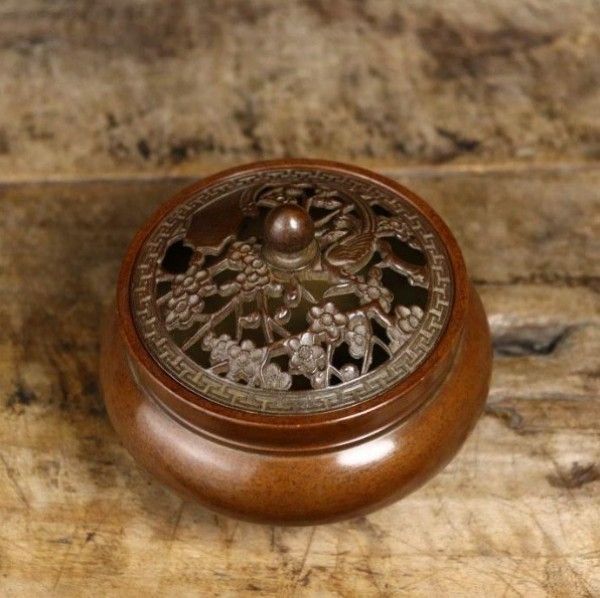 新品】銅器 香炉 三足鼎 茶道具 香道具 装飾品 工芸品 置物