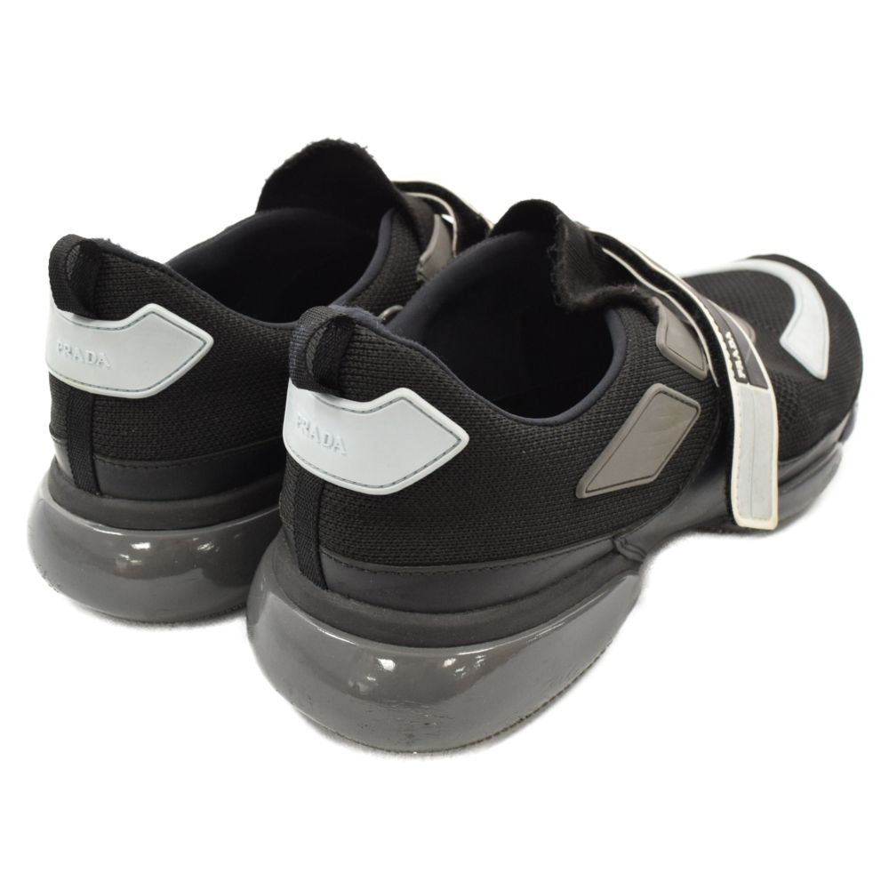 PRADA (プラダ) クラウドバスト ローカットスニーカー ブラック