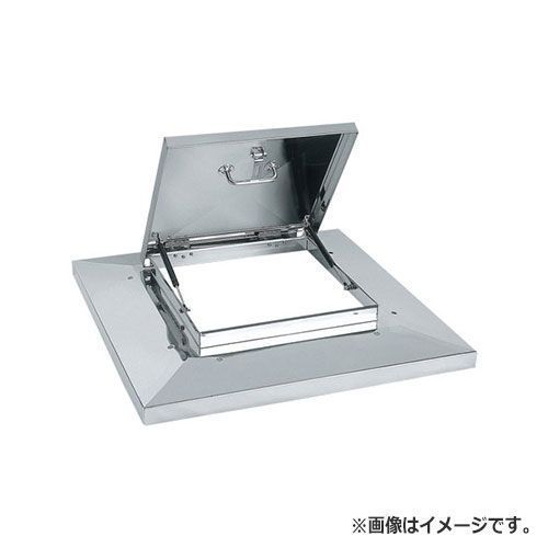 NASTA ナスタ 屋上点検ハッチ ステンレス 先付タイプ ガスダンパー式 シリーズ 600× 1000 KS-RM6060SD | 屋上 点検 ハッチ 新築 DIY 住宅 ビル マンション 昇降 外壁 壁付 用品 現場 建築 屋外 おしゃれ シンプル
