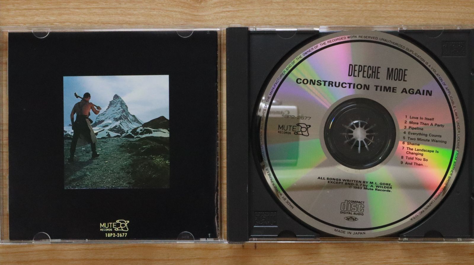 T*e様 【国内盤未開封】 Depeche mode コンストラクション・タイム Construction Time Again: Depeche Mode: Amazon.es: CD y vinilos}