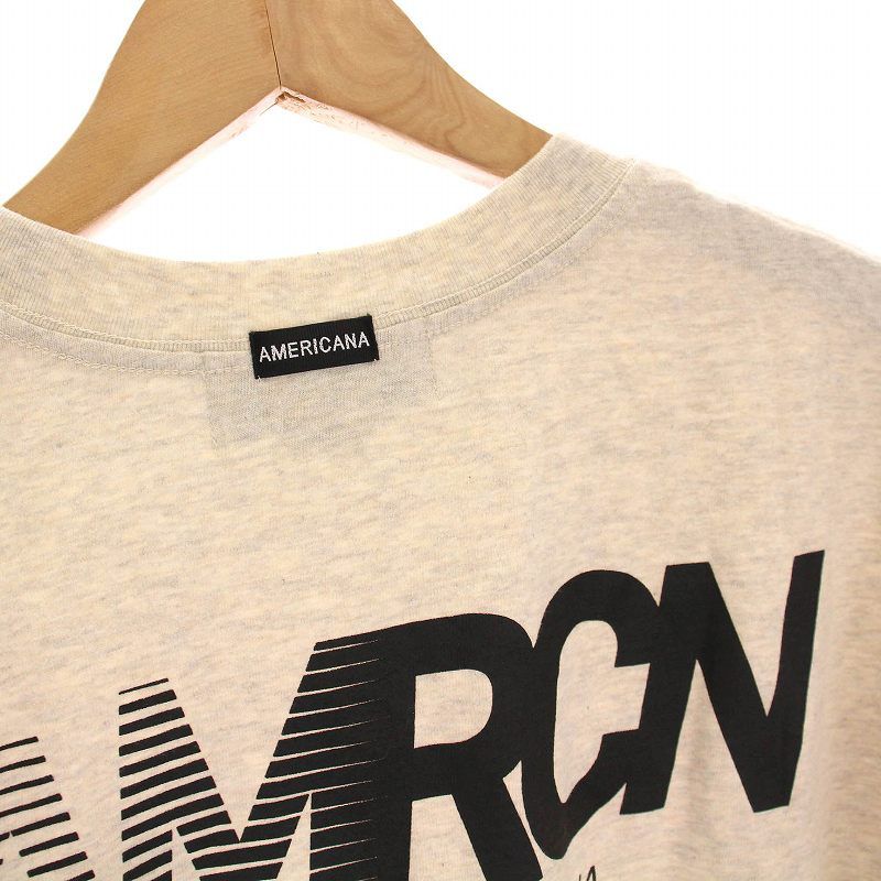 アメリカーナ AMERICANA CITY GYM AMERICANA Tシャツ カットソー