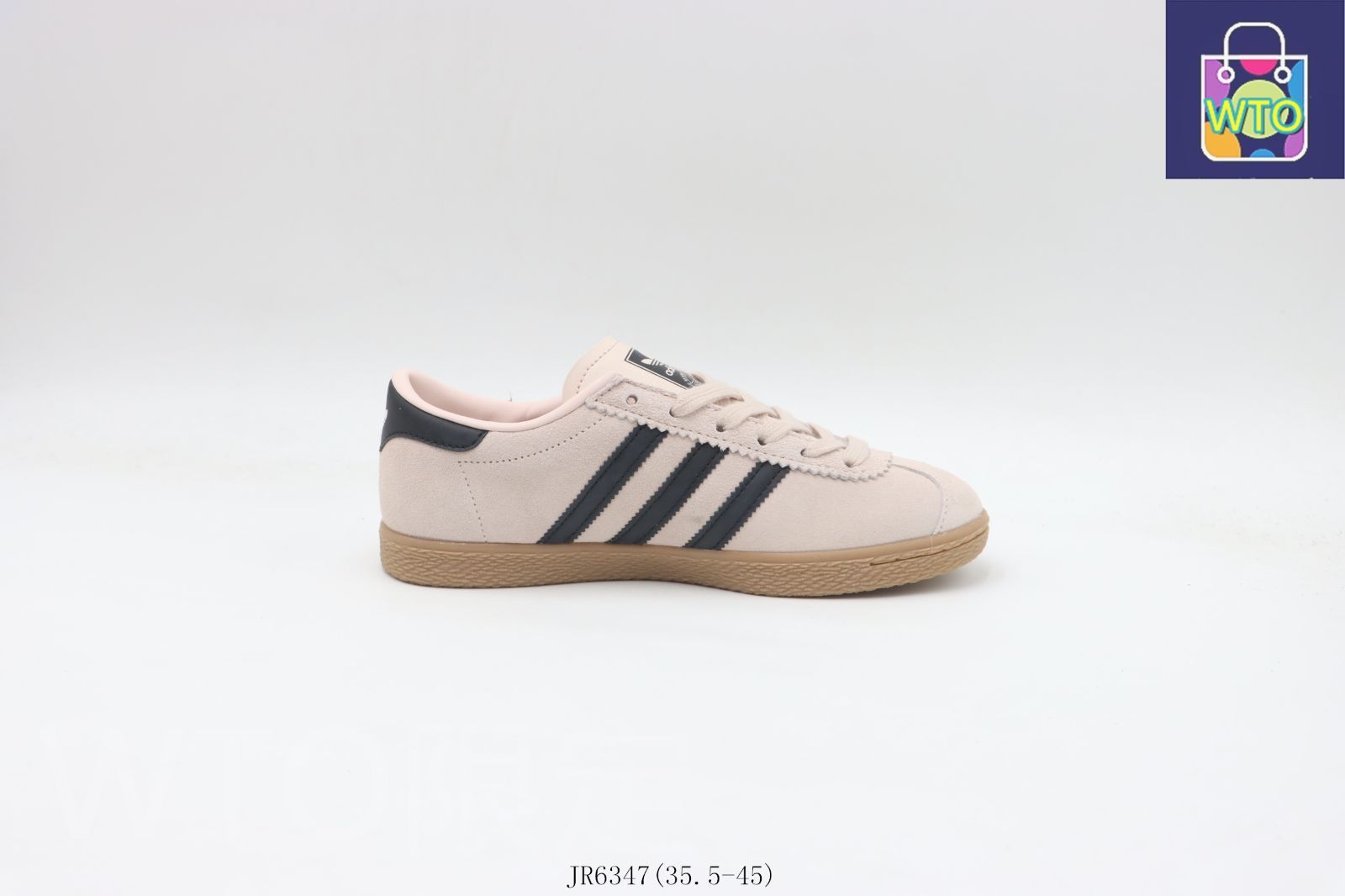 今日 Adidas アディダス クラシックス ロートップスケートシューズ ピンクブラック JR6347-WTO輸入2