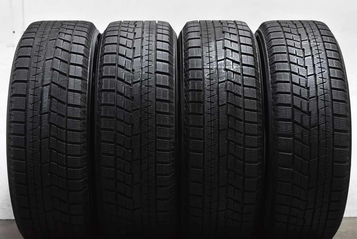 【バリ溝 2022年製】SPORT KRONE 17in 7J +38 PCD114.3 ヨコハマ アイスガード iG60 225/60R17 アルファード ヴェルファイア 送料無料