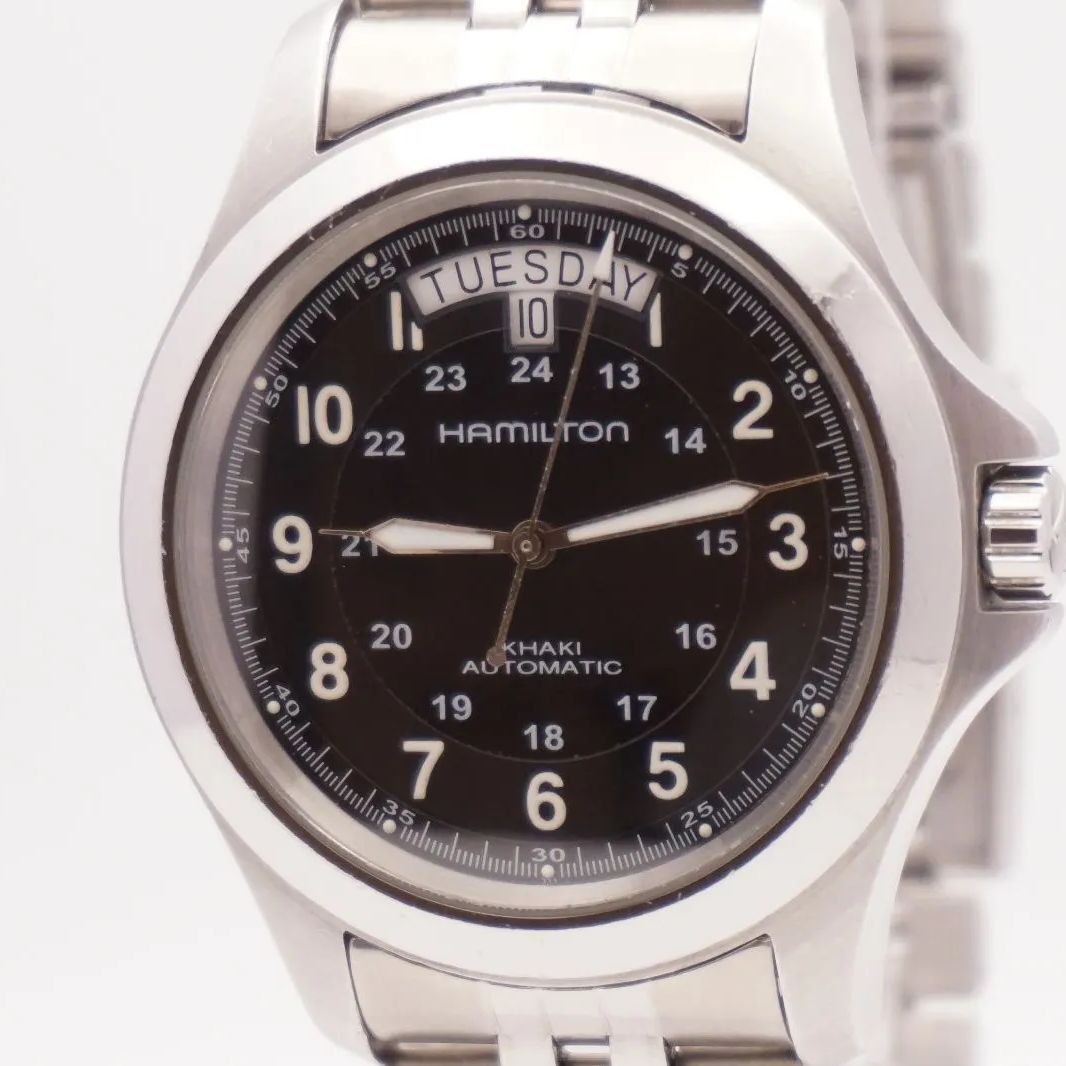 【専用】　ハミルトン カーキ フィールドキング自動巻き 40mm H644550 稼動品 ハミルトン カーキ フィールド キング H644550 自動巻き デイ