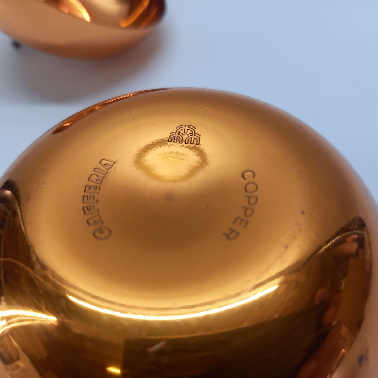 銅製　入れ物 ファンが多いです！ 銅の名刺入れ (カードケース) 折井ブルー