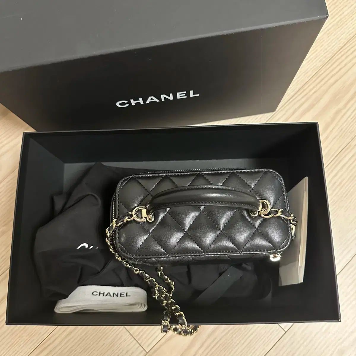 Chanel(シャネル) トップハンドル バニティバッグ スクエア