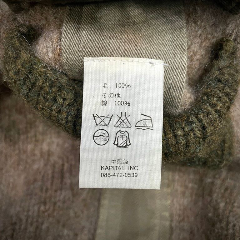 KAPITAL KOUNTRY 09AW 3Gシェットランド×力織機チノ SAFARIジャケット