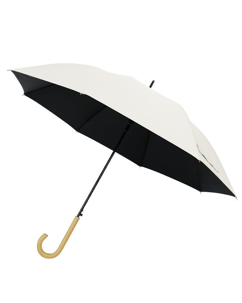 【新着商品】晴雨兼用 遮熱効果 熱中症対策 撥水耐風 遮光 100 雨傘 UVカット 99.9% 超軽量 長傘 ワンタッチ 8本骨 日傘 傘 男女兼用 LFLFWY 携帯しやすい スポーツ観戦