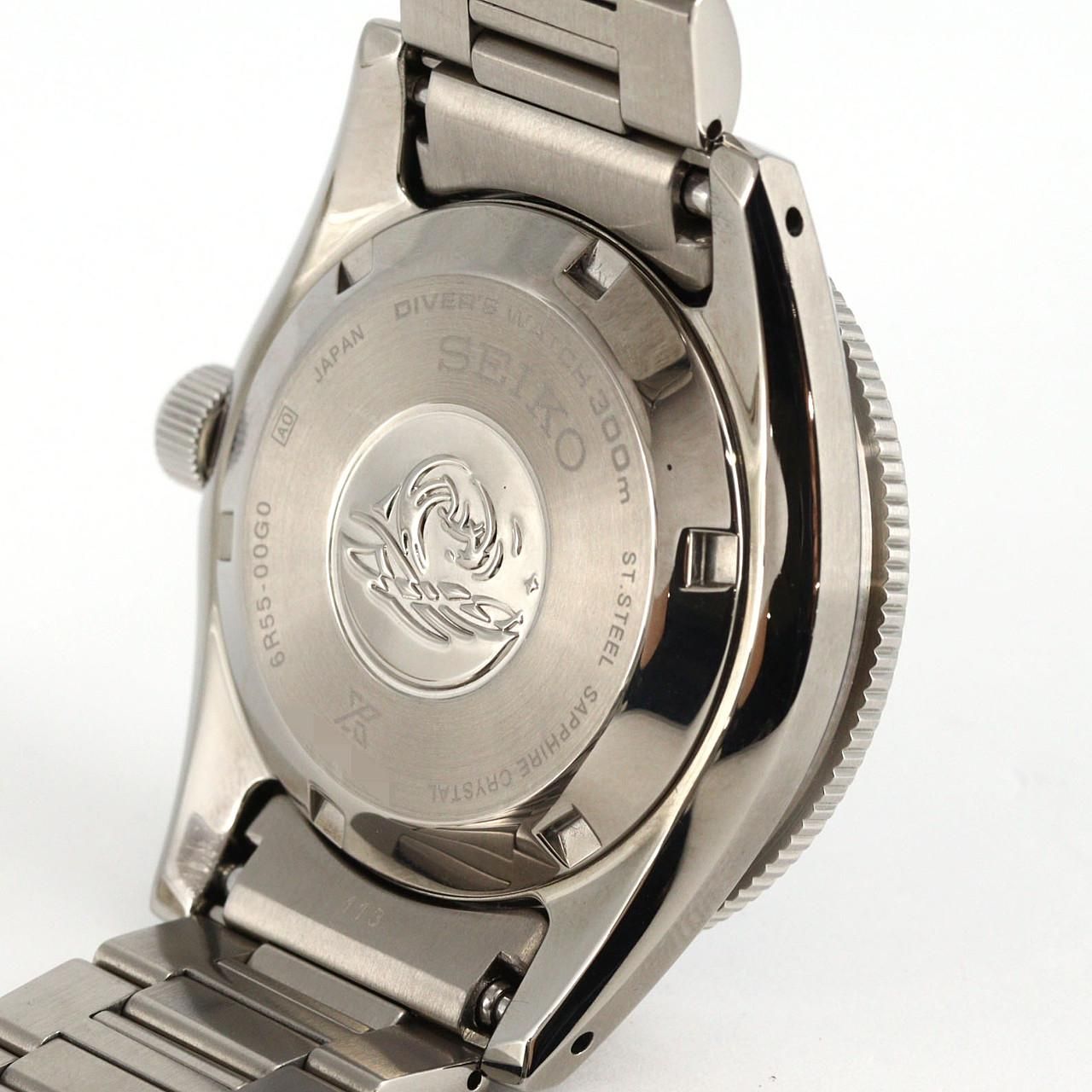 セイコー プロスペックス 6 R 55 00 G 0 SBDC 195 SS 自動巻 薄手ニット ライトアウター