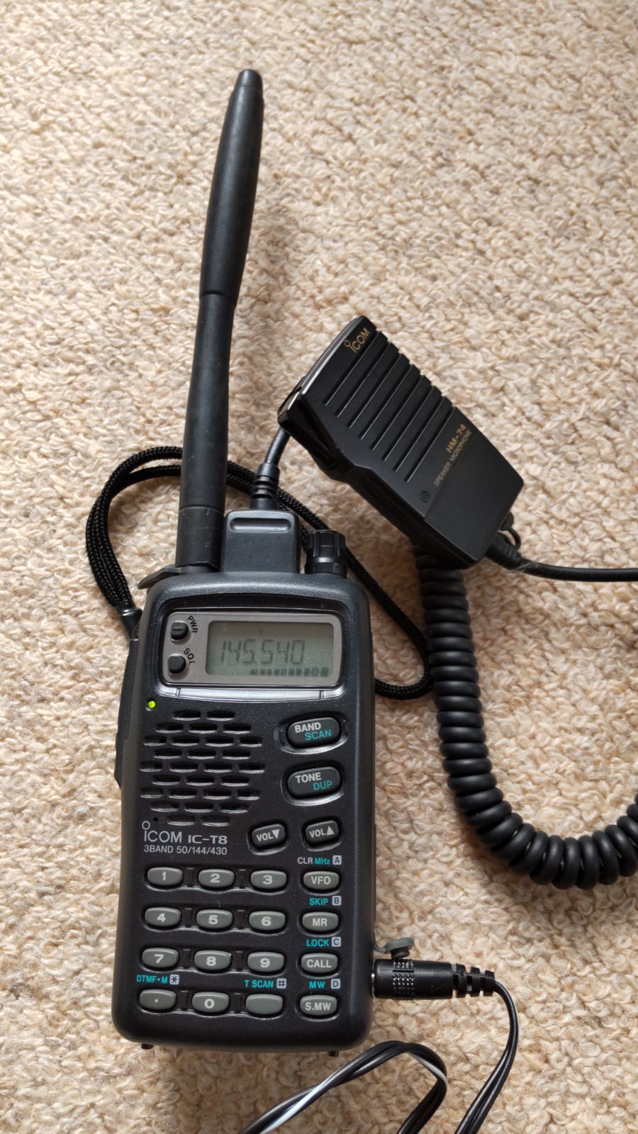 アマチュア無線機 トランシーバー　　ＩＣ-Ｔ８