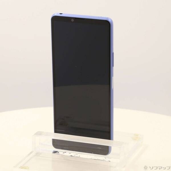 中古品〕 Xperia 10 III 128GB ブルー SO-52B docomoロック解除SIM