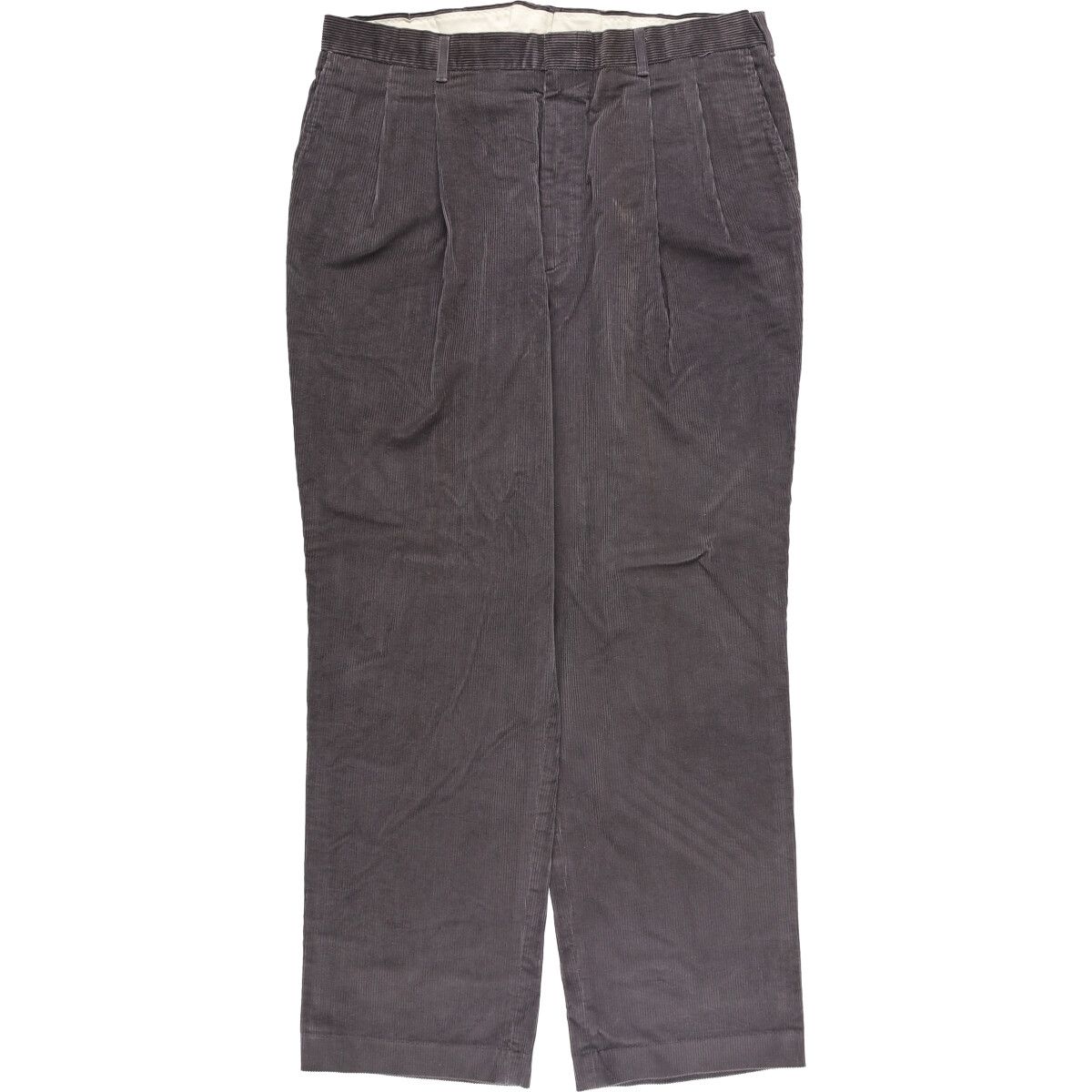 古着 Reed st James LOAFERS ツータック コーデュロイパンツ メンズw36相当|eaa589575