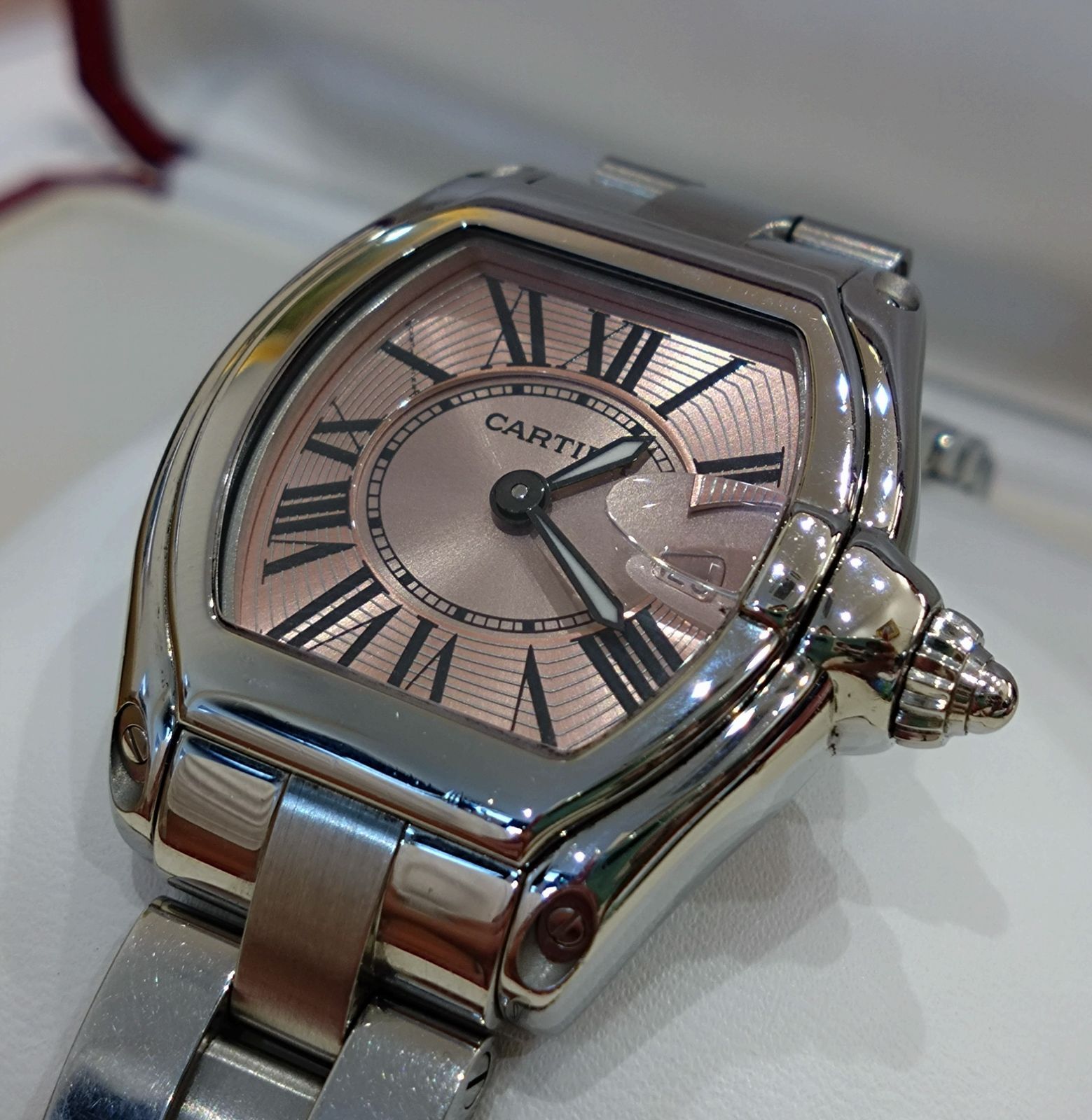 ☆NA04312 磨き仕上げ済！ Cartier カルティエ ロードスター SM 2675 