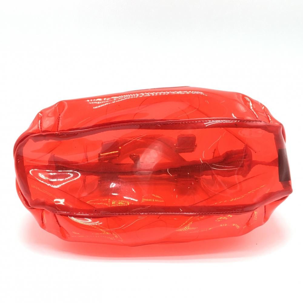 カートバッグ クリアレッド