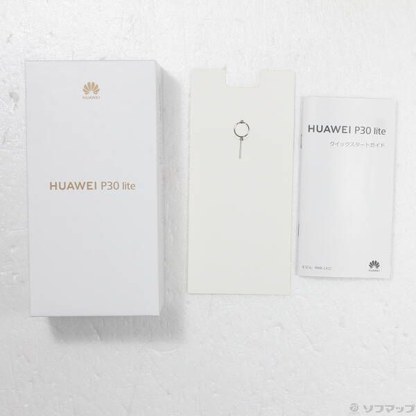 品〕 HUAWEI P30 lite 64GB パールホワイト MAR-LX2J SIMフリー【251