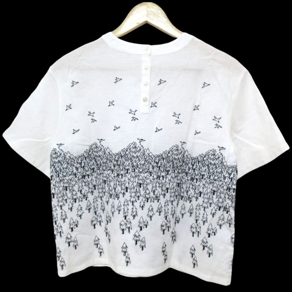 美品 24SS mina perhonen ミナペルホネン forest to bird リネン100