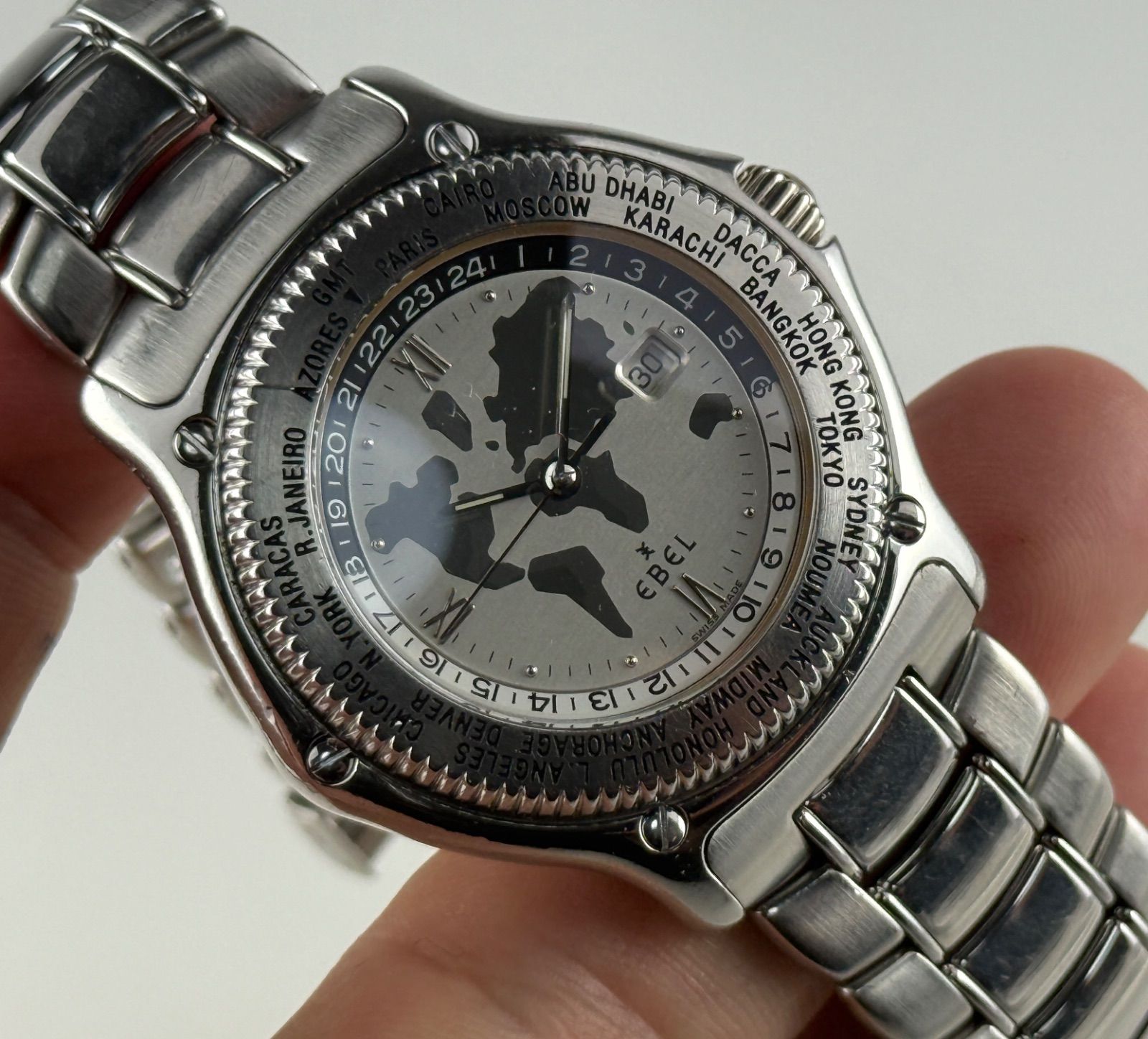 エベル ボイジャー メンズ腕時計 自動巻EBEL ヴォヤジャー 9124913