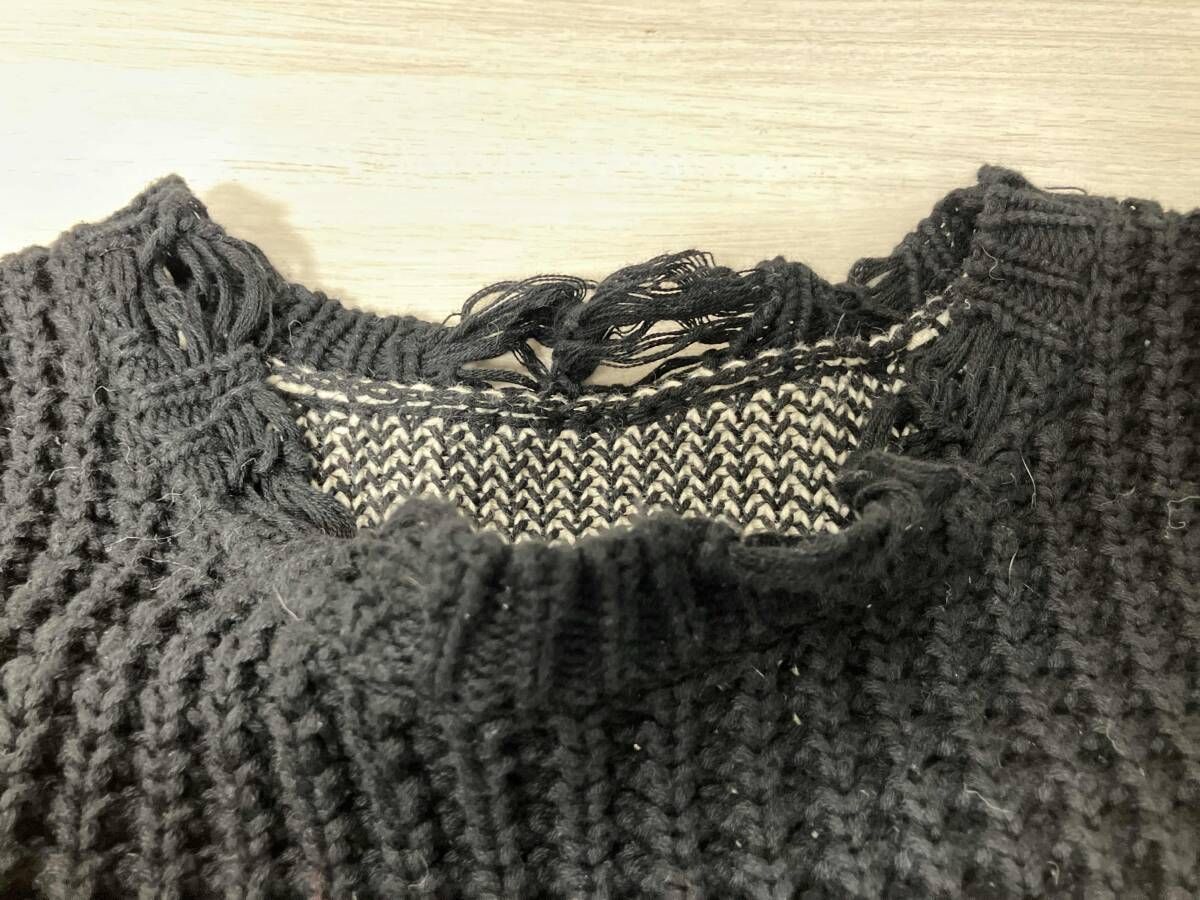 CVTVLIST/ニット/22AW／CTLS CRASHKNIT / 2201100301/サイズ