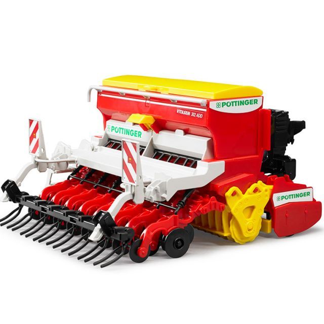 ブルーダー Pottinger 正規輸入品 ドイツ : Bruder Lion3002ロータリーハロー 商品レビューで+2%Bruder Vitasem302ADDハローマウント かいば ポイント+送料ラッピング無料 bruder ベールグリッパー 02537の通販 02017 おもちゃ
