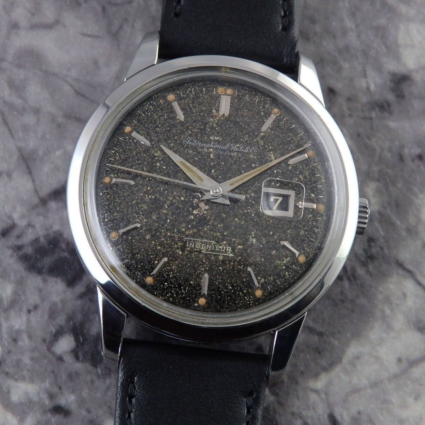 IWC インヂュニア ブラックミラーダイヤル 1961年 Cal.8531 INGENIEUR 