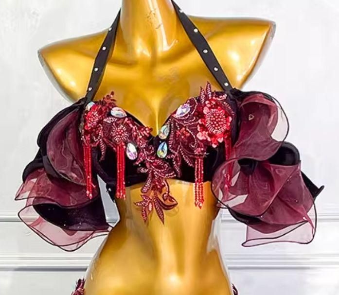 ベリーダンス オリエンタル衣装 ブラ スカート オリエンタル オーダー