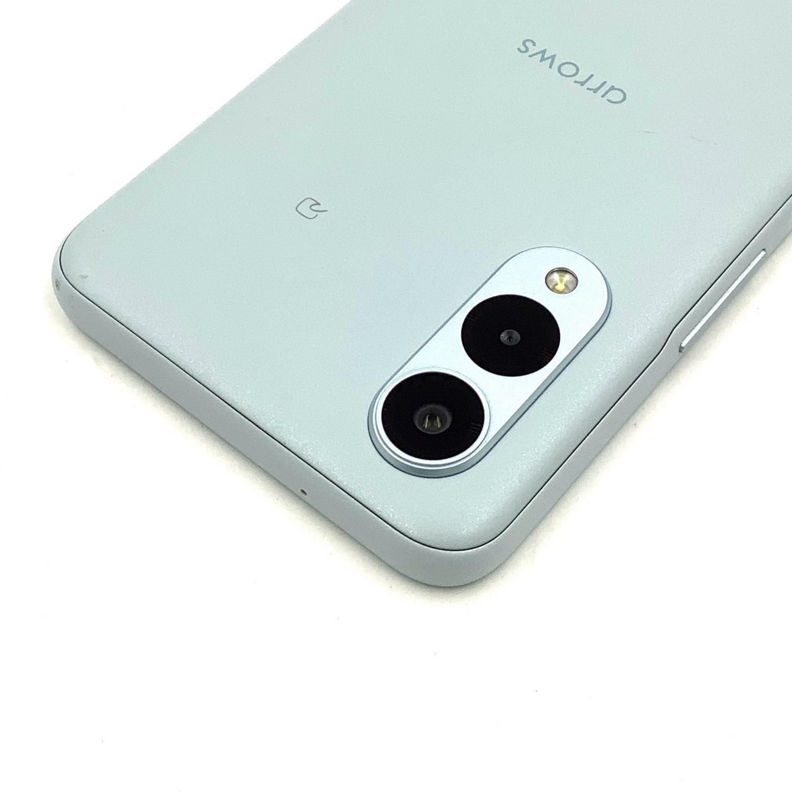 arrows F-52E 64G 美品 富士通 arrows 64GB ライトブルー docomo SIMフリー F-52E 白