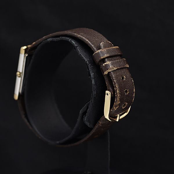 セイコー QZ 7320-5860 スクエア アイボリー文字盤 ヴィンテージ