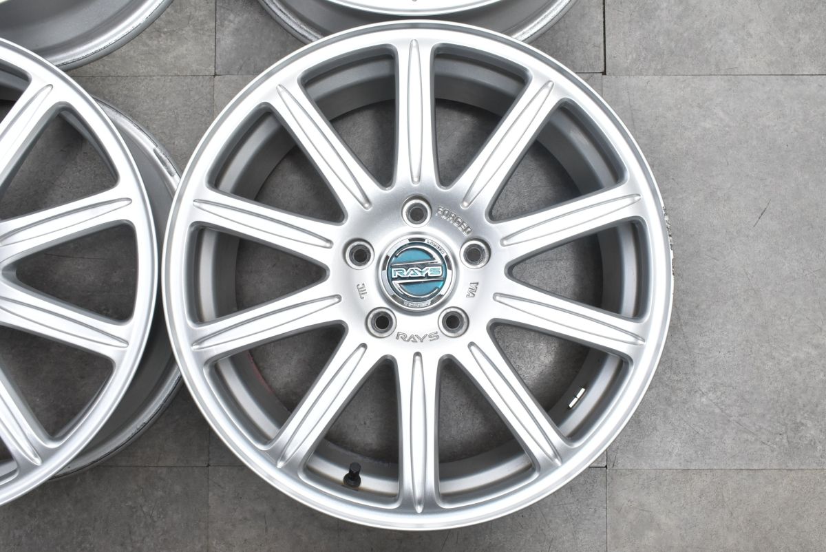 タイヤ・ホイール RAYS ECO DRIVE GEAR SUPER ECO 希少 鍛造】RAYS ECO drive GEAR SUPER ECO 17in 7J +50 PCD114.3 4本