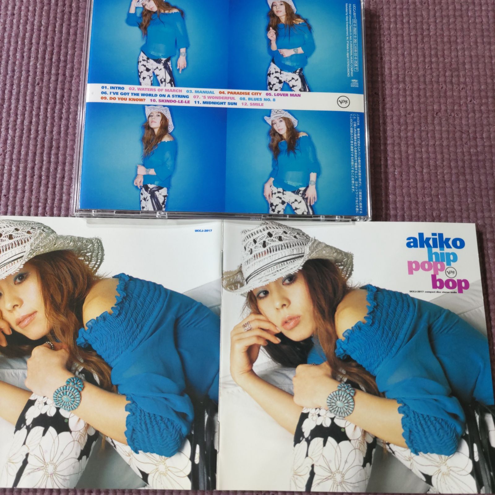 ジャズシンガーakikoセカンドアルバム 🔷Hip Pop Bop🔷 【販促