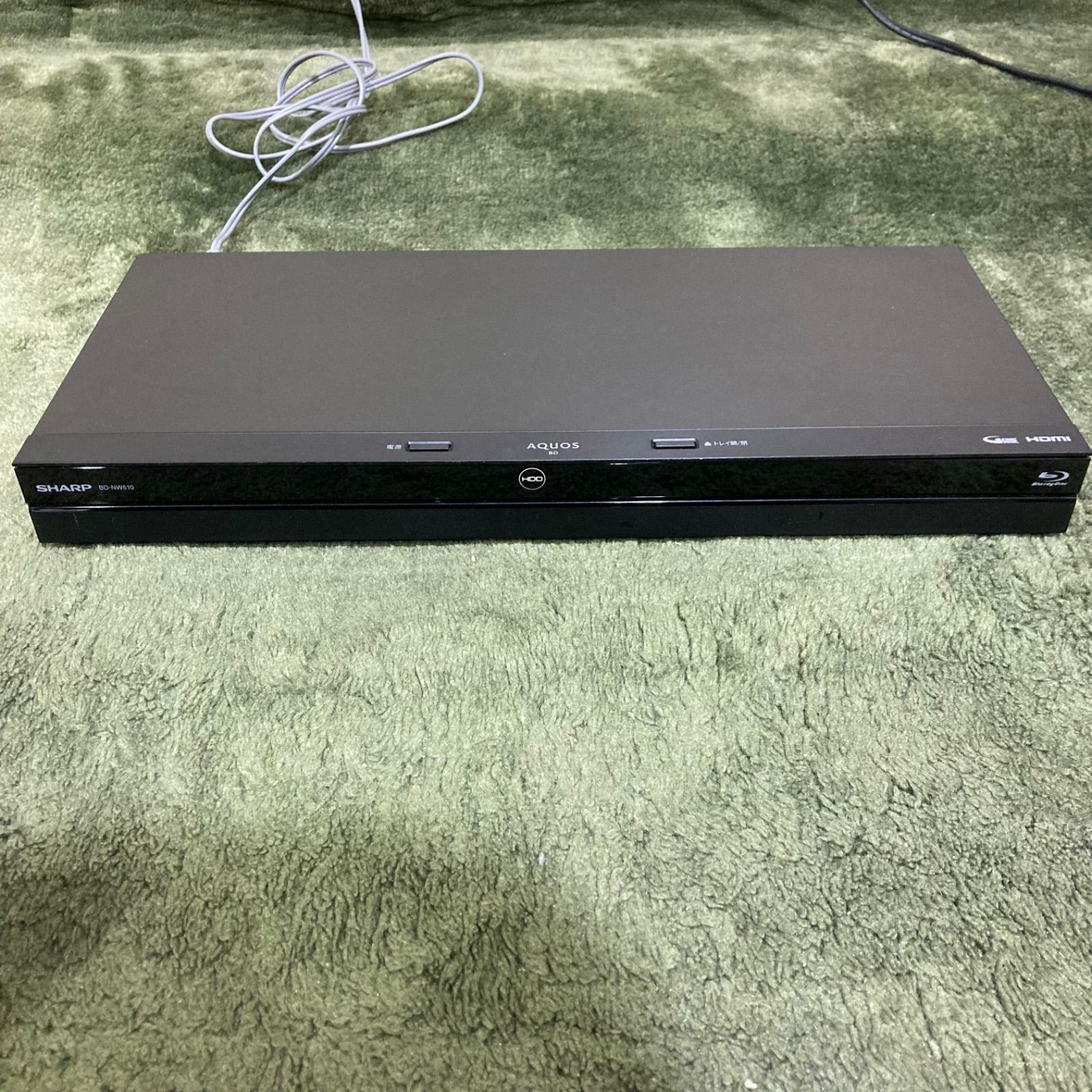 SHARP AQUOSブルーレイ BD-NW1100 保証付き 2番組同時録画