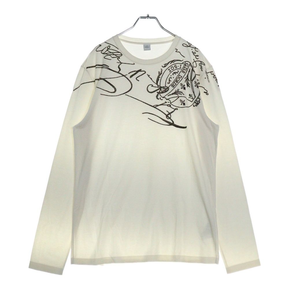 ベルルッティ BERLUTI カリグラフィー 長袖シャツ ホワイト 38 ベルルッティ カリグラフィー 長袖シャツ ホワイト 38 BERLUTI