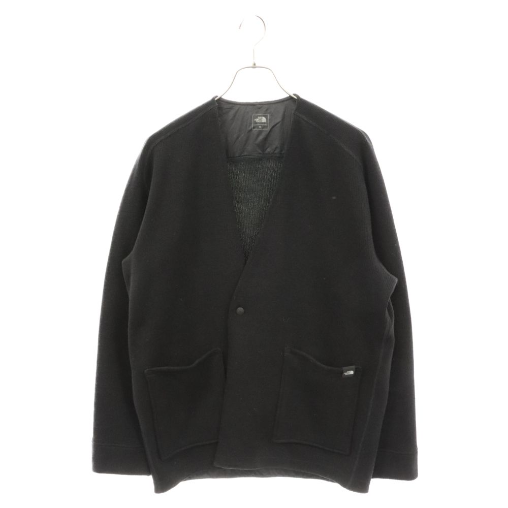 THE NORTH FACE (ザノースフェイス) EXPLORE TECSWEATER CARDIGAN テックニット カーディガン ブラック NT61863