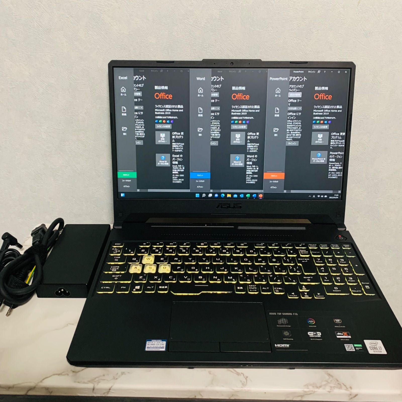 Samsung SSDカスタム】ASUS TUF GAMING オフィス付 - メルカリ