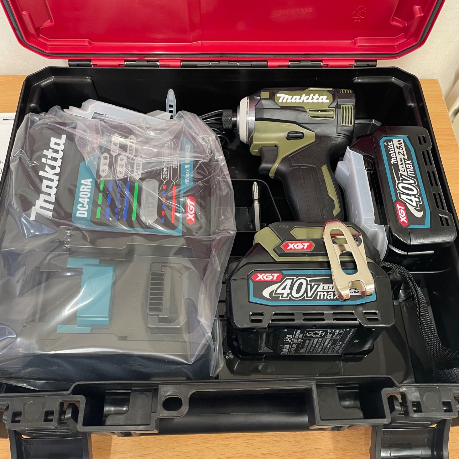 マキタ makita 充電式インパクトドライバ オリーブ TD001GRDXO □マキタ MAKITA TD001GRDXO 充電式インパクトドライバ 40V オリーブ