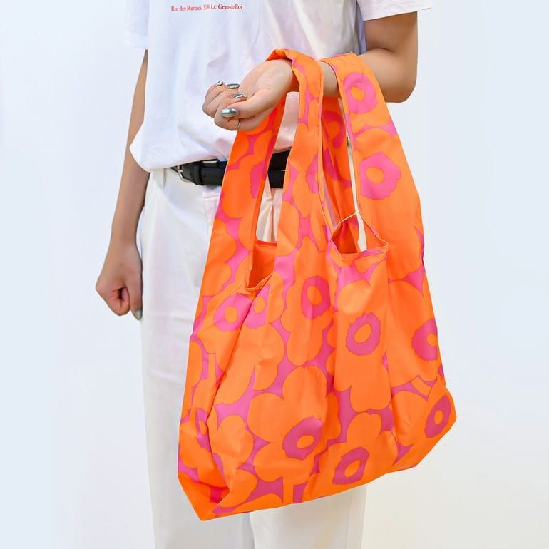 新品 マリメッコ marimekko エコバッグ 買い物袋 スマートバッグ