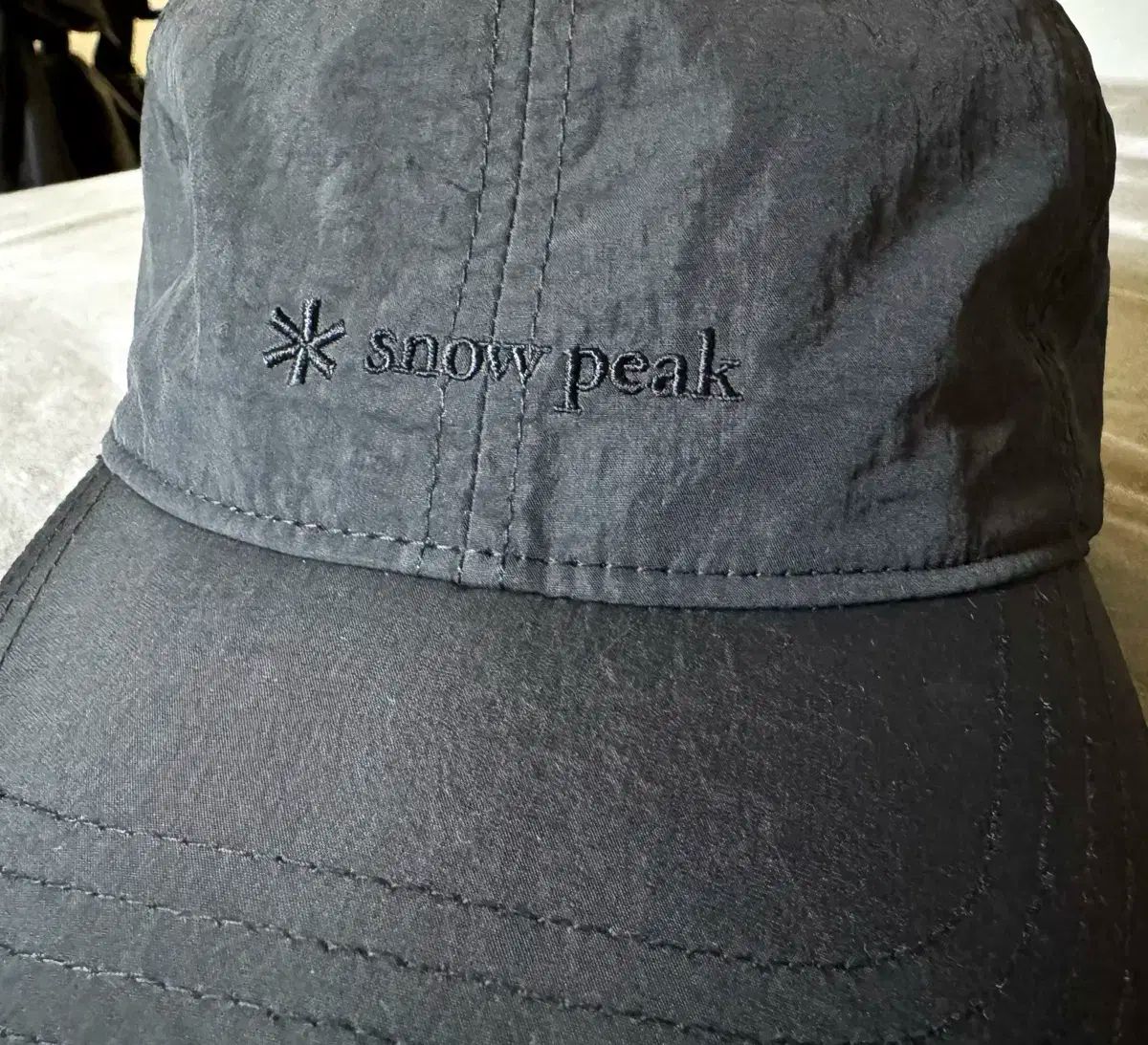 SNOWPEAK■タスラン 8パネル ボールキャップ■送料込 Snow Peak(スノーピーク) snowpeak タスラン ナイロン ボール