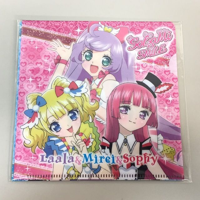 お値下げ未開封品 プリパラ 3DS 特典 ミニクリアファイル3枚入り(WB613