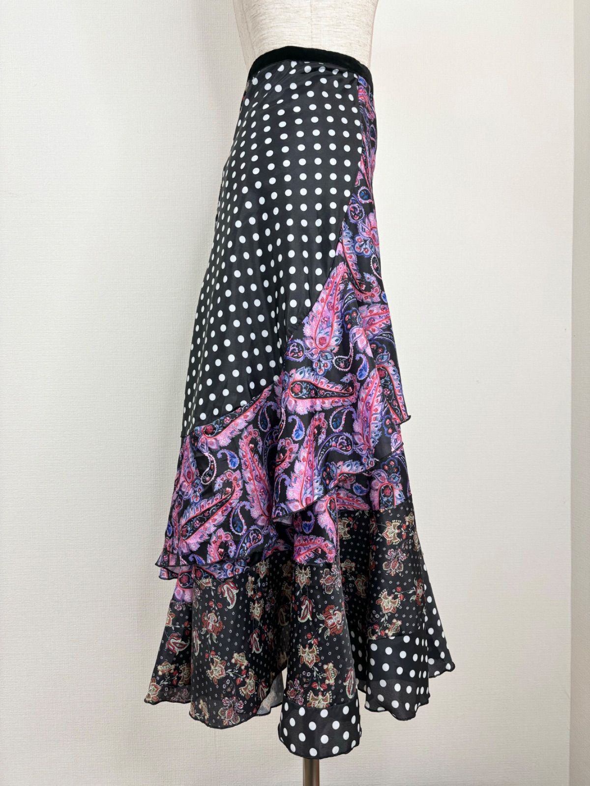 ⭐︎フラメンコ巻きスカート ファルダ⭐︎ 新品》フラメンコ 巻きスカート ファルダ 衣装 - メルカリ