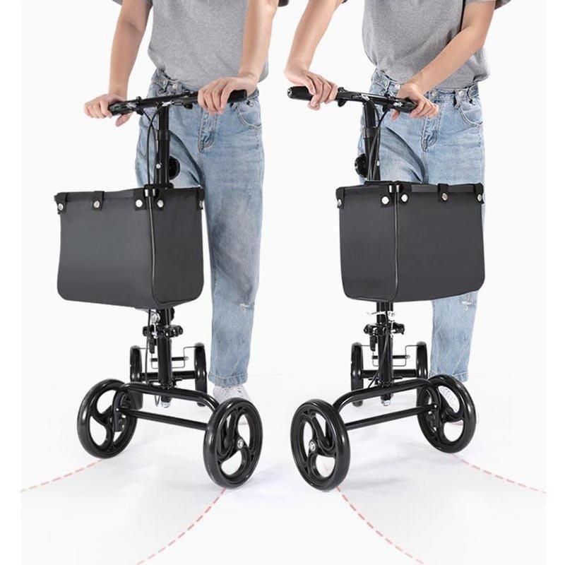新品入荷 歩行器 高齢者 屋外 老人 座れる 折りたたみ 車椅子 ブレーキ 軽量 介護 歩行補助具